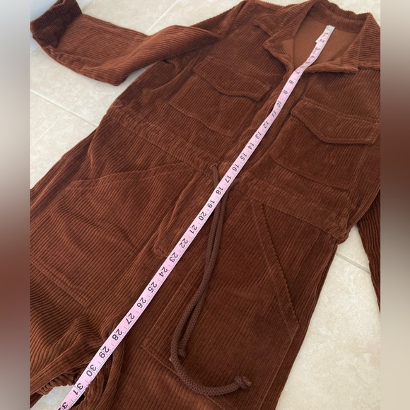 Rachel Pally Dylan Corduroy Jumpsuit in Brown Sugar - Picture 10 of 12